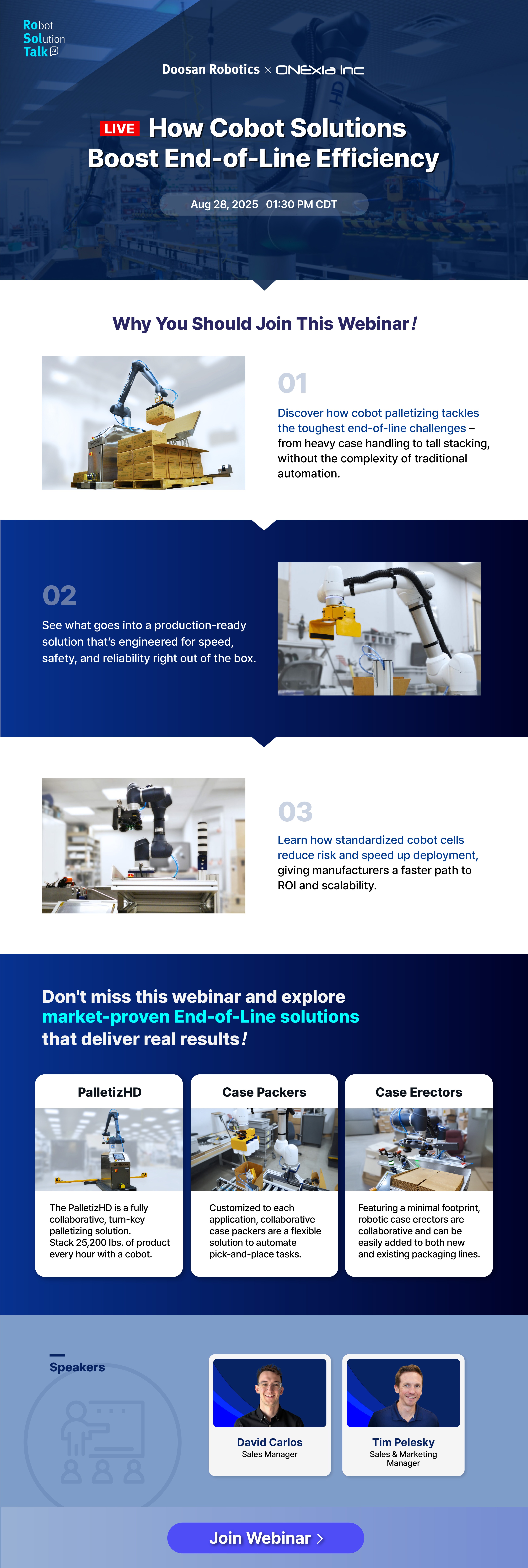 Doosan Robotics Webinar - How Cobot Solutions Boost End-of-Line Efficiency
