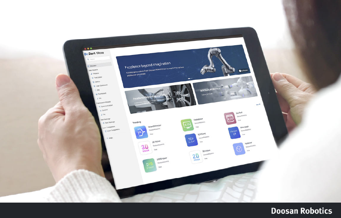 ▲다트 스위트의 서비스 중 하나인 다트 스토어 화면 이미지.