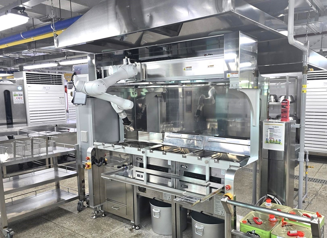 ▲ Image of the group catering frying solution installed at Daegu Palgong Elementary School and Middle School in Daegu